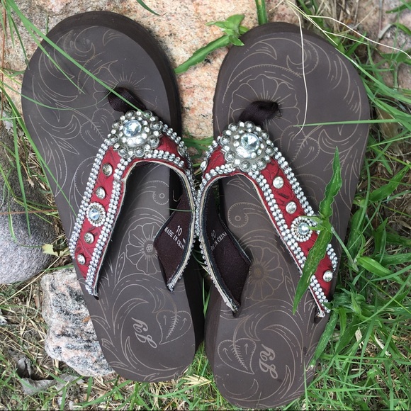 womens western sandals